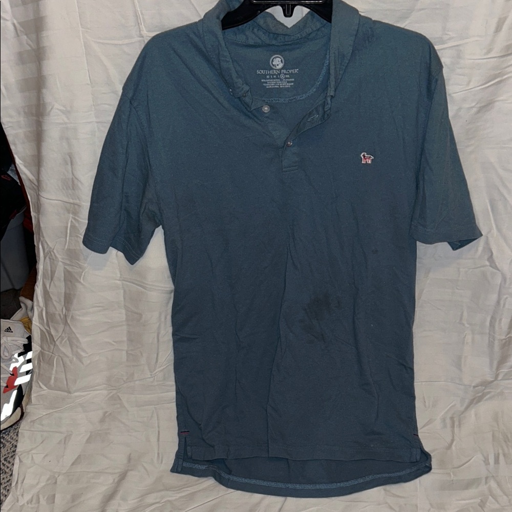 Vineyard Vines Teal Polo Shirt